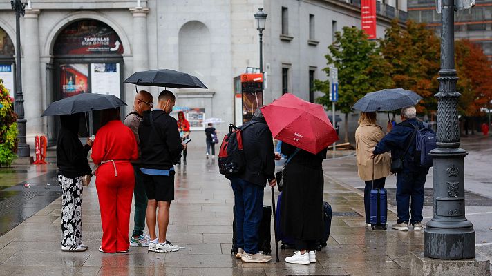 El tiempo - Lluvias y descenso de las temperaturas en gran parte del país