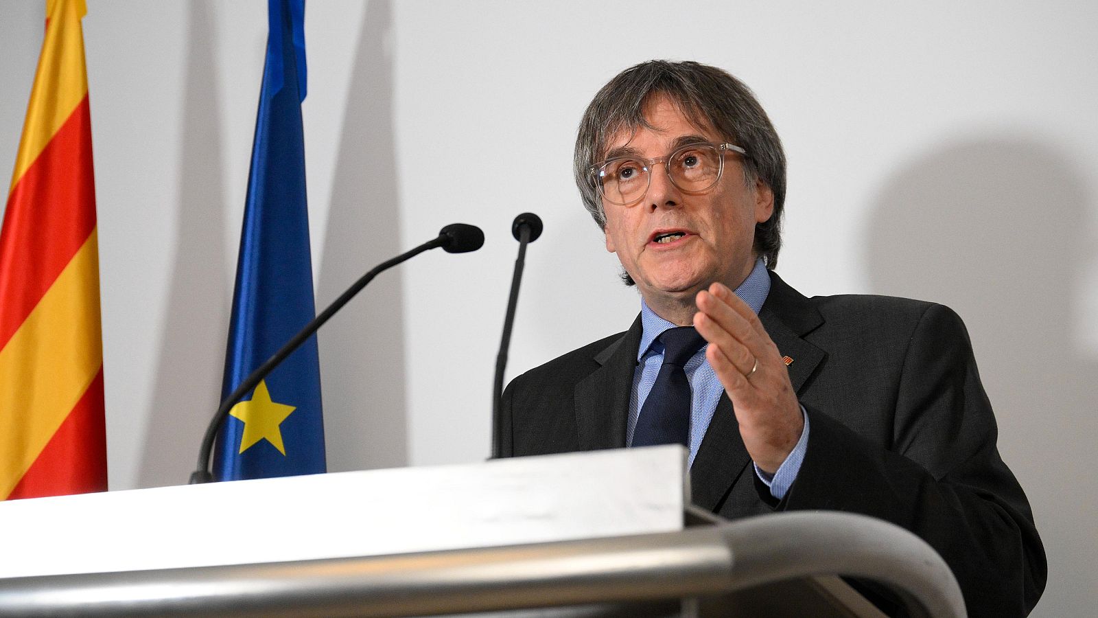 Puigdemont comparece tras el aval del Constitucional a la Amnistía