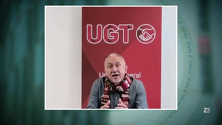 Cafè d'idees - Pepe Álvarez: "La vaga general és en part contra el sistema"
