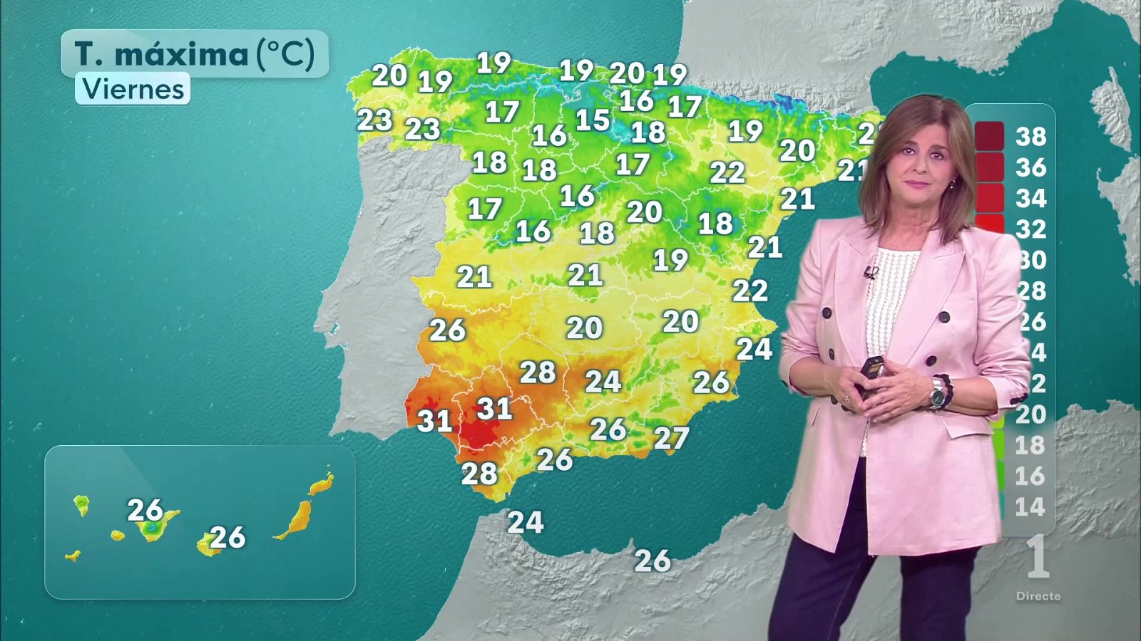 El tiempo en la Comunitat Valenciana 07/08/26