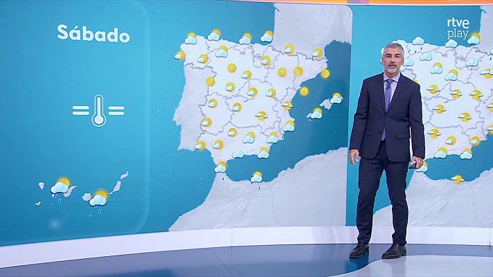 El tiempo - Chubascos y tormentas fuertes en el Cantábrico, el nordeste, el sudeste y las islas