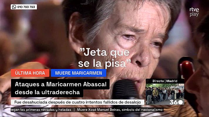 Mañaneros 360 - Insultos y bulos contra Maricarmen hasta tras fallecer