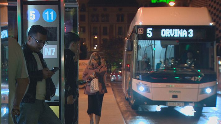 Telenavarra - Más villavesas nocturnas  el fin de semana y nuevas conexiones