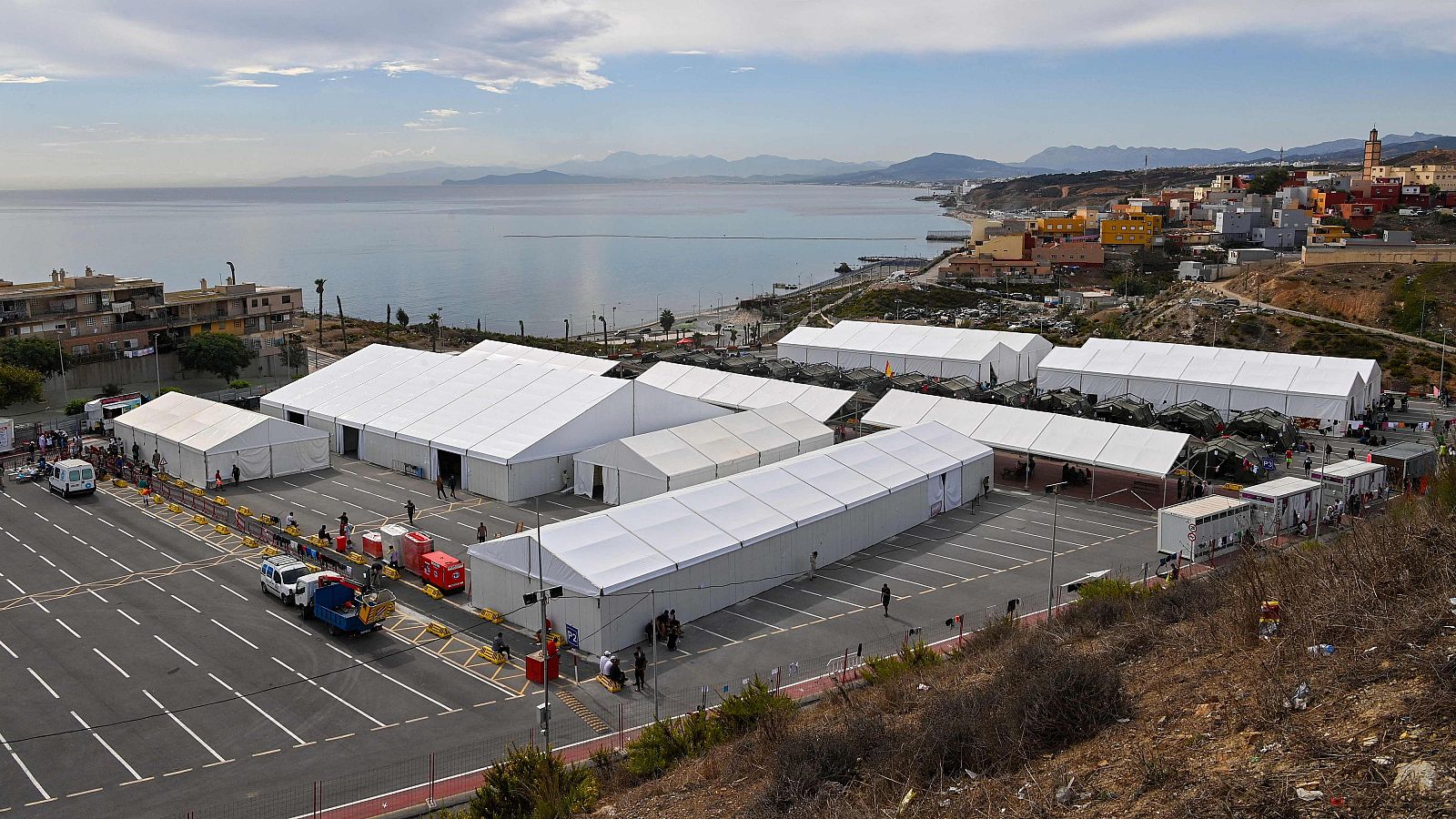 Se habilitan nuevos espacios en Ceuta para la acogida de inmigrantes