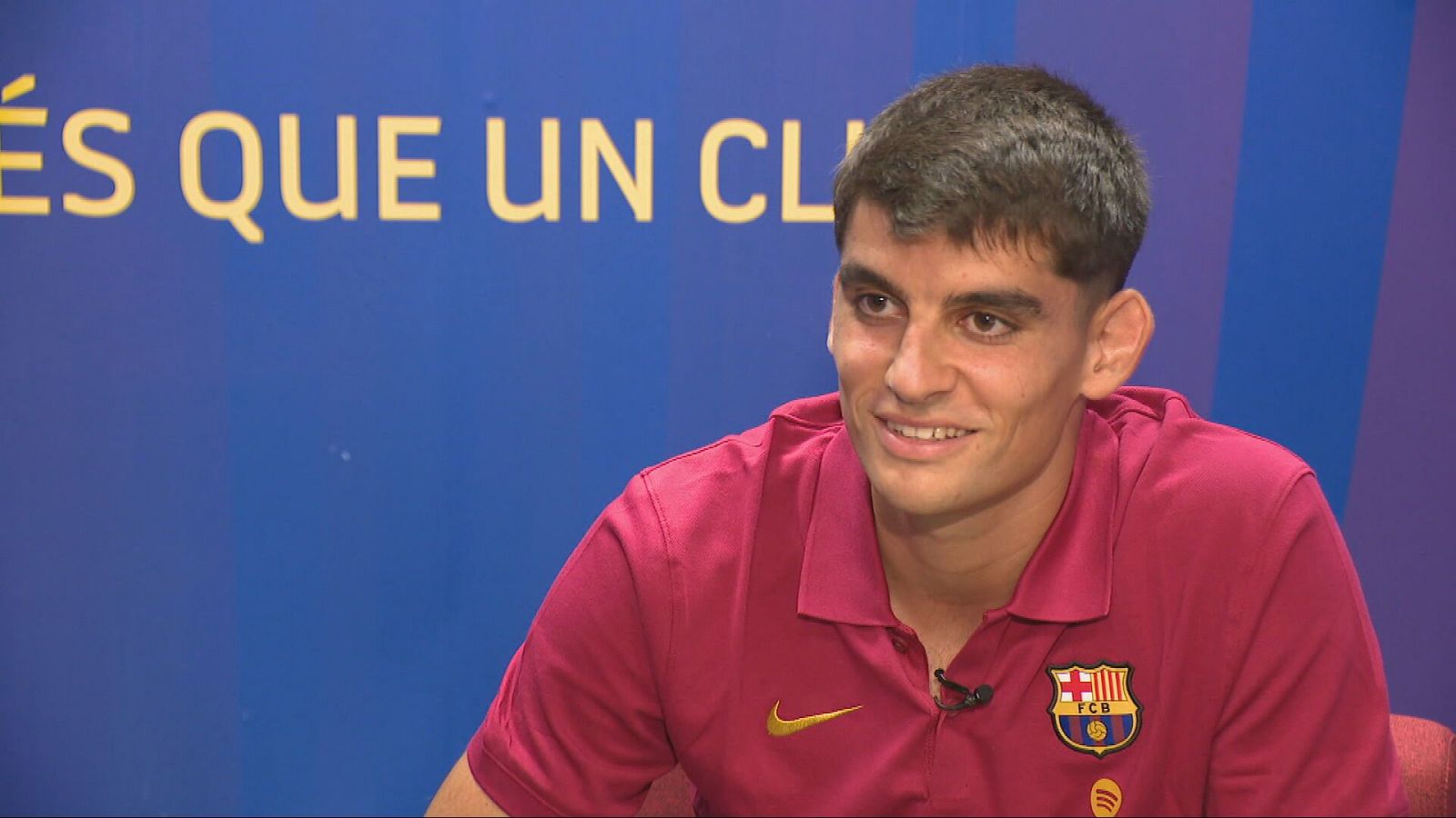 Gerard Martín: "Cualquiera que entienda o vea fútbol sabe que Raphinha y Pedri tienen que estar en un top 30 mundial"