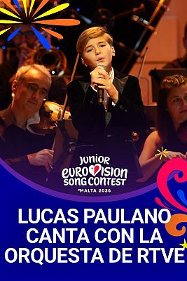 Eurovisión Junior - Lucas Paulano - ""Cuore Bello (Te quiero, te quiero)" (versión sinfónica)