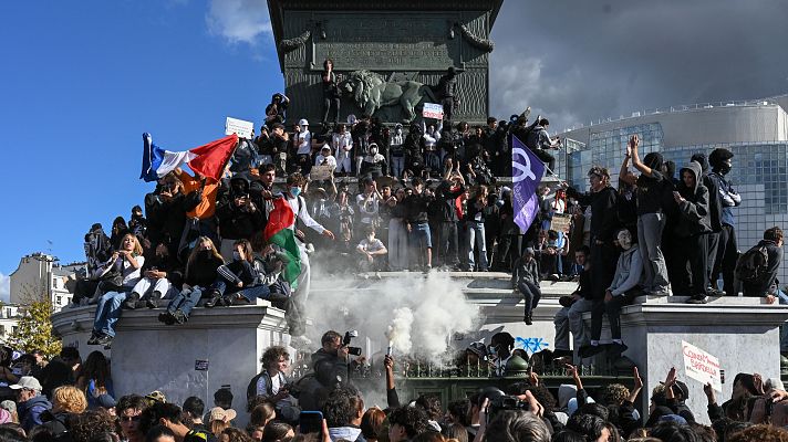 Informativo 24h - Las protestas estudiantiles se recrudecen en Francia
