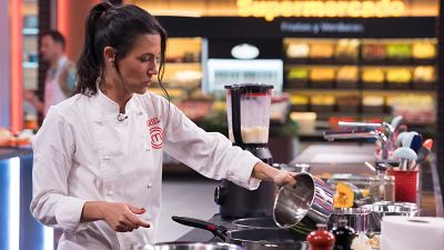 Gabriela Hinojosa triunfa con su plato de jabalí en MasterChef