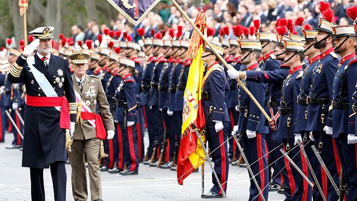 Especiales informativos - Día de la Fiesta Nacional: este lunes en La 1, Canal 24 y RTVE Play