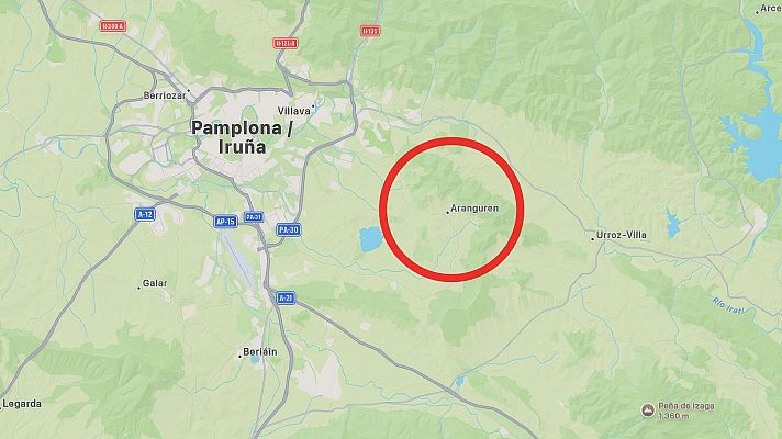 Telenavarra - Un terremoto con epicentro en Aranguren sacude la Comarca de Pamplona