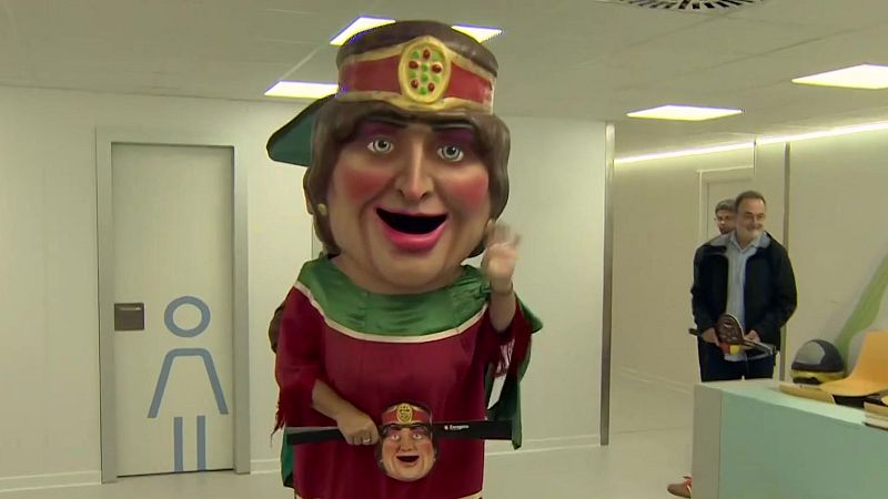 La alegría de las fiestas del Pilar se trasladan al hospital infantil de Zaragoza - Noticias Aragón