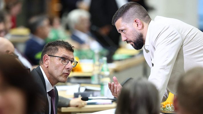 Telediario 2 - Alternativa por Alemania consigue la presidencia del Parlamento de Sajonia Anhalt