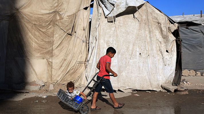 Telediario Fin de Semana - Casi la totalidad de los niños de Gaza están expuestos a estrés postraumático