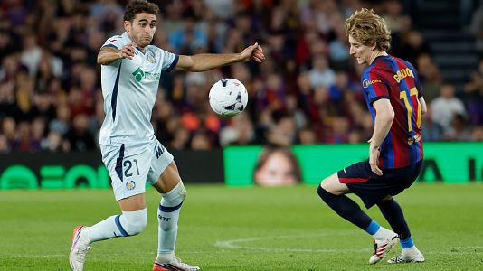 Este Bar�a no se frena sin Raphinha: 3-0 a un Getafe m�s gris que azul�n