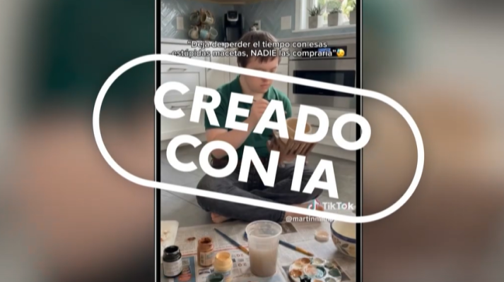 Telediario Fin de Semana - Estafas en TikTok con vídeos de personas con síndrome de Down creadas con IA