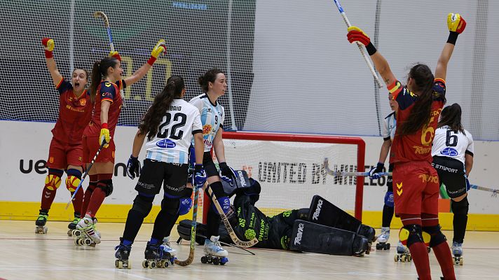  - España gana el Mundial femenino de hockey patines al derrotar a Argentina por 1-3
