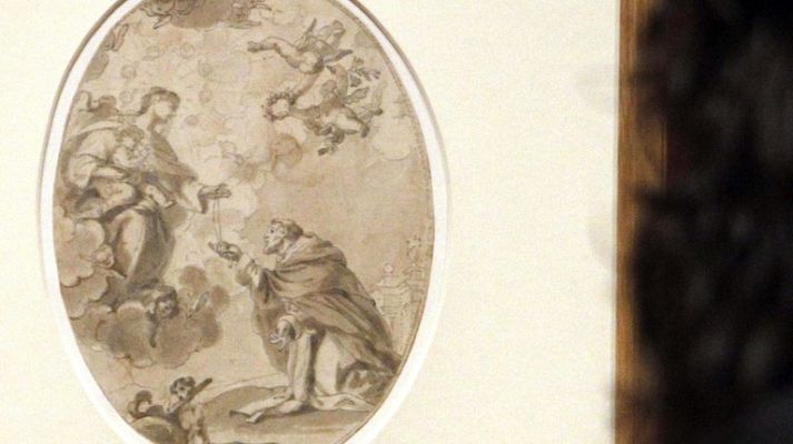 Telediario 1 - Exposición de dibujos españoles