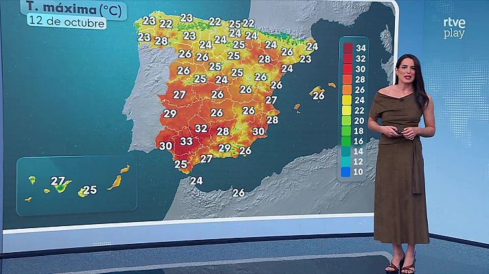 El tiempo - Predominio de tiempo estable en la Península y Baleares