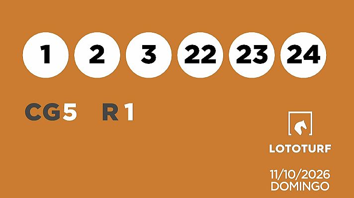 SELAE - Sorteo de Lotería Lototurf: 11/10/2026