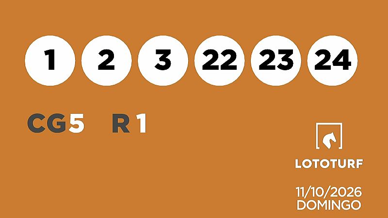 Sorteo de la Lotería Lototurf del 11/10/2026 - Ver ahora