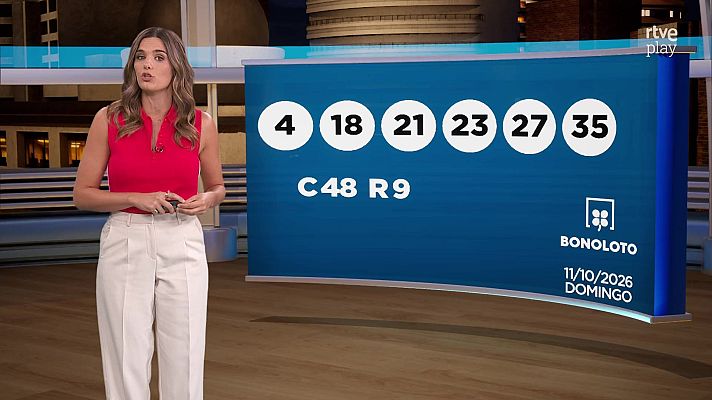 Loterías - Sorteo de la Bonoloto y El Gordo de la Primitiva del 11/10/2026
