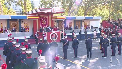 La política i la crisi migratòria marquen el 12 d'Octubre a Madrid
