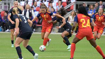 Nuevo amistoso EEUU - Espa�a de f�tbol F