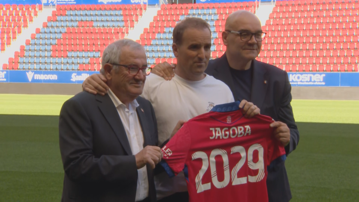 Telenavarra - Jagoba Arrasate vuelve al banquillo de Osasuna y despierta la ilusión en la afición rojilla