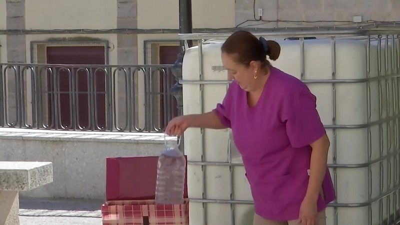 La ceniza deja sin agua potable el Valle del Tiétar