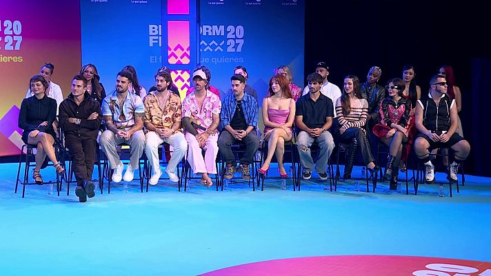 Benidorm Fest - Rueda de prensa de presentación de los artistas del Benidorm Fest 2027