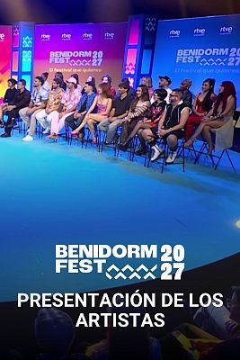 Benidorm Fest - Rueda de prensa de presentación de los artistas del Benidorm Fest 2027
