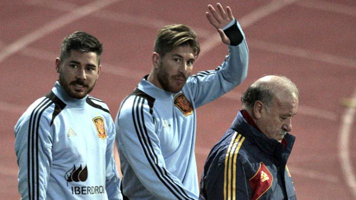 Telediario 1 - Xavi será reservado ante Finlandia para llegar a París