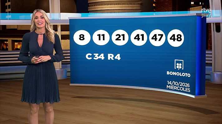 Loterías - Sorteo de la Bonoloto del 14/10/2026
