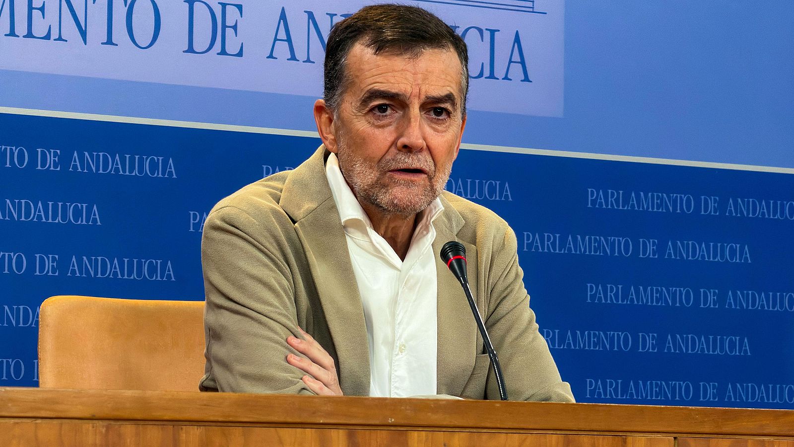 El coordinador federal de IU, Antonio Maíllo