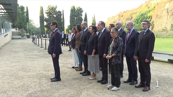 L'Informatiu - Crides a frenar la ultradreta en l'homenatge a Companys