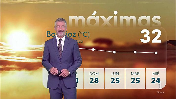 Noticias de Extremadura - El Tiempo en Extremadura -15/10/2026