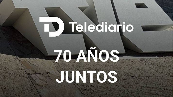 Telediario 1 - Telediario - 15 horas - 70 años juntos - 15/10/26