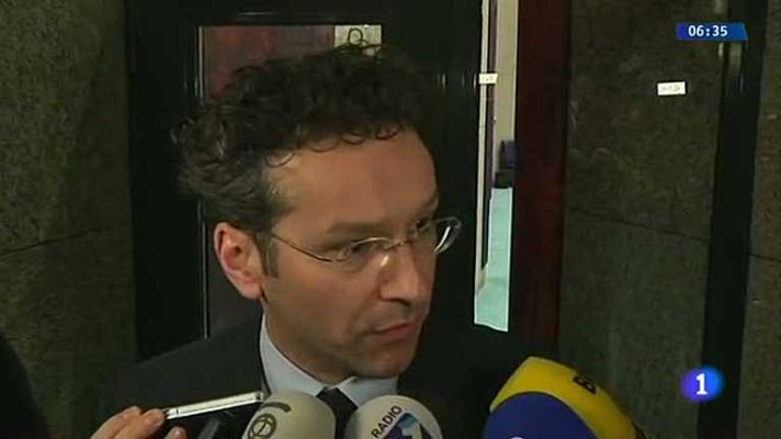 Telediario 1 - El Eurogrupo pide alternativas
