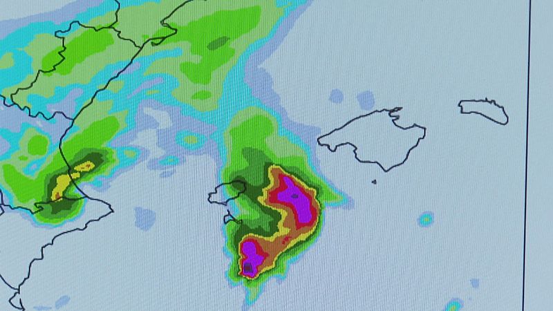Alerta per pluges aquest cap de setmana - Informatiu Balear