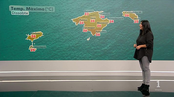 Informatiu Balear - El temps a les Illes Balears - 16/10/26
