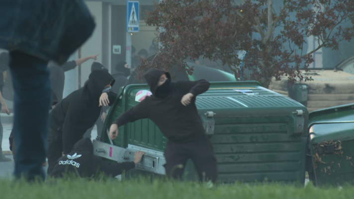 Telenavarra - La visita de Vito Quiles a Pamplona provocó graves disturbios por las calles de la capital navarra