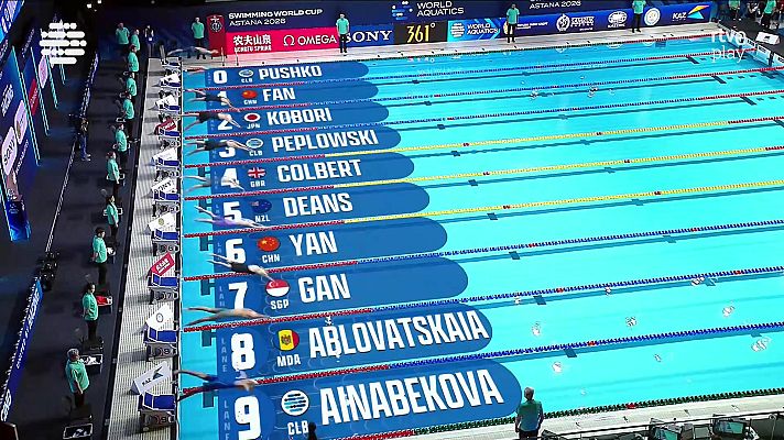 Natación - Copa del Mundo. Sesión Vespertina Astaná (Kazakhstán)