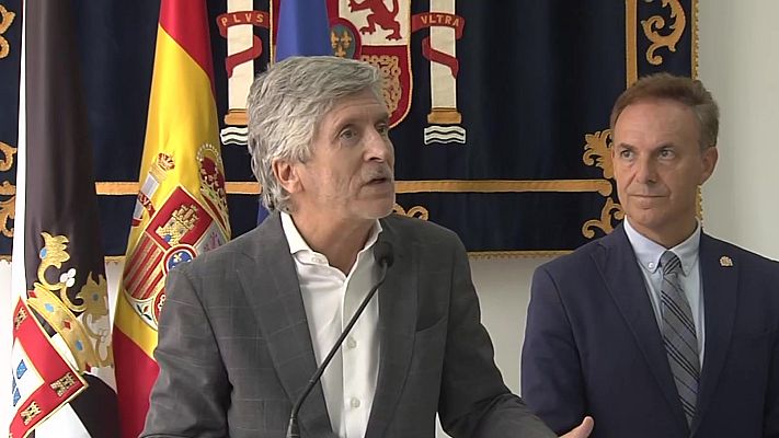 Noticias de Ceuta - Marlaska revisa las infraestructuras policiales de la frontera del Tarajal