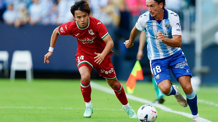 Resúmenes de LaLiga - Málaga - Real Sociedad: resumen del partido de la 9ª jornada de Liga | Primera