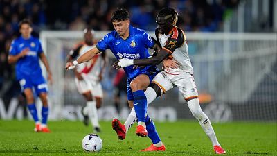 Getafe - Rayo Vallecano: resumen del partido de la 9ª jornada de Liga | Primera