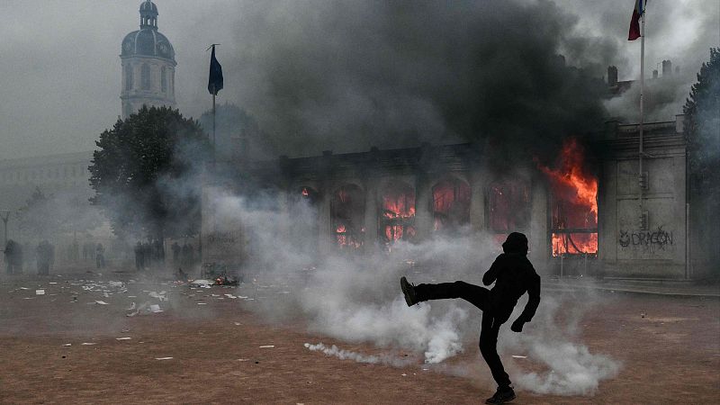 Jornada de protestas en Francia