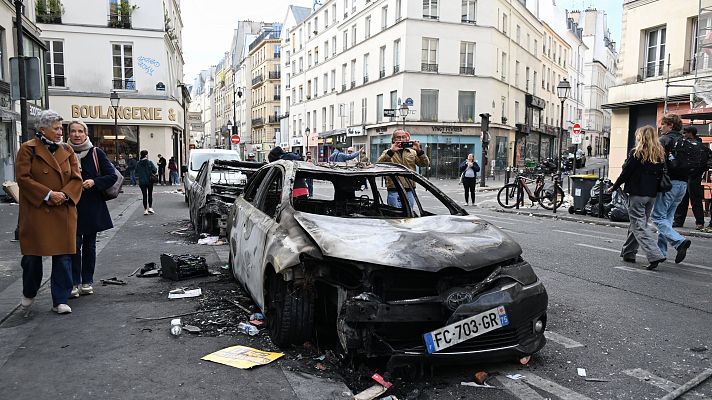 Fin de semana 24h - Centenares de heridos y detenidos tras las protestas en Francia