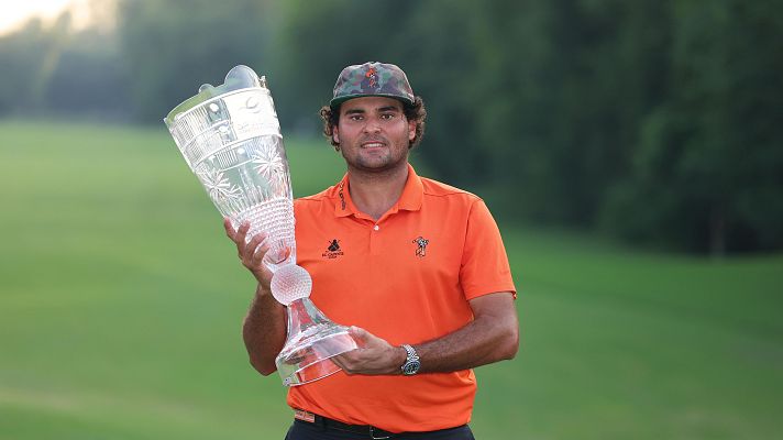 Teledeporte - López-Chacarra vence en India y se sitúa en cabeza de la Órden de Mérito del DP World Tour