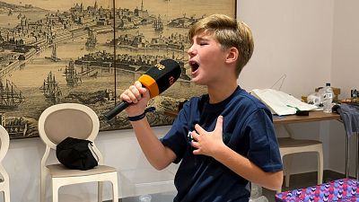 Lucas Paulano, antes de pisar el escenario de Eurovisi�n Junior 2026: "Todav�a no me lo creo"