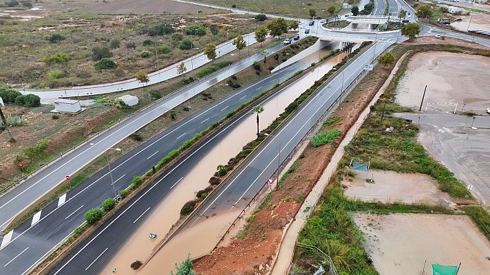 Telediario Matinal - La dana Adam sigue azotando la Comunidad Valenciana y Baleares
